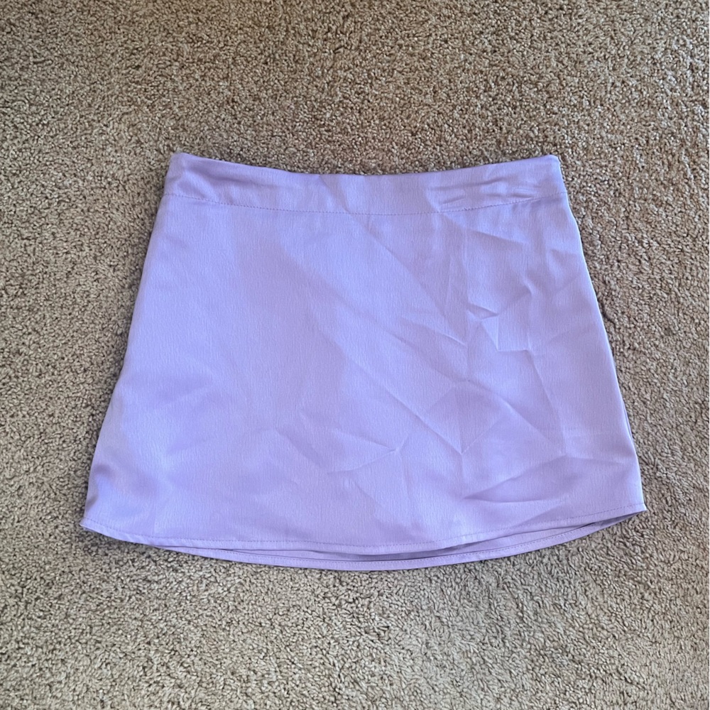 Lavender Mini Skirt
